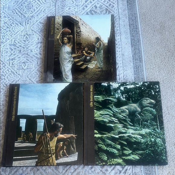 Time-Life Books Emergence of Man Set of 3 - Picture 1 of 4